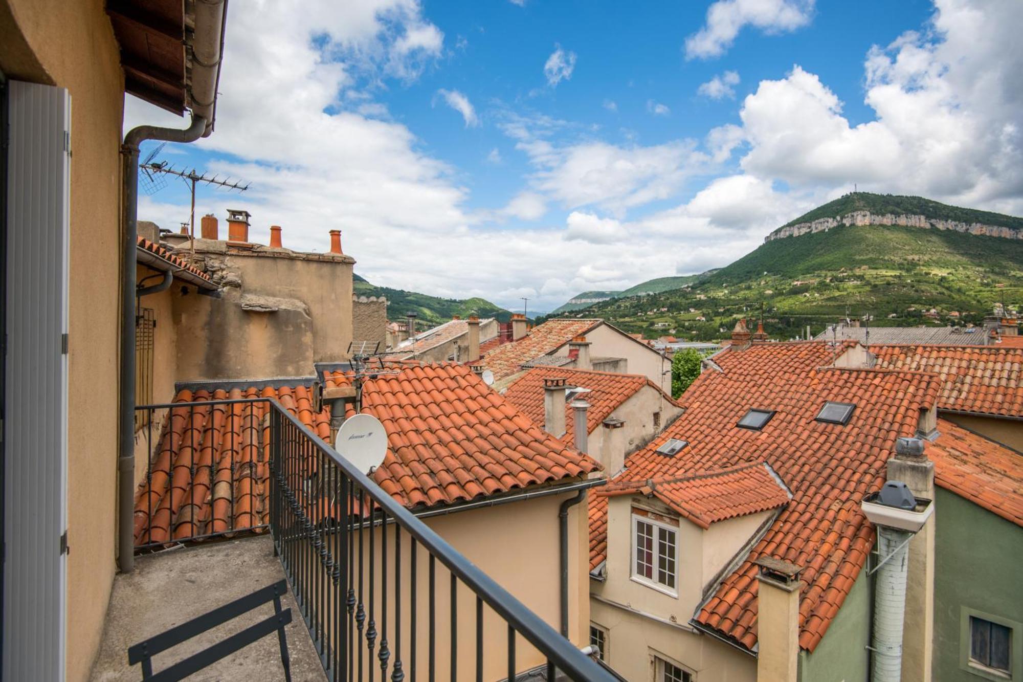 Panoramique Balcon Wifi Centre-Ville Millau Exterior foto